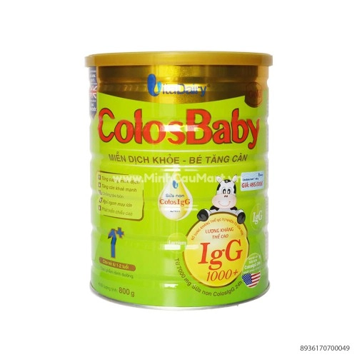 Sữa Bột Colosbaby 1+ 800Gr Cho Trẻ Từ 1-2 Tuổi Sữa Bột Colosbaby 1+ 800Gr Cho Trẻ Từ 1-2 Tuổi